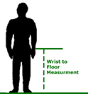 Wrist-to-Floor Measurement
